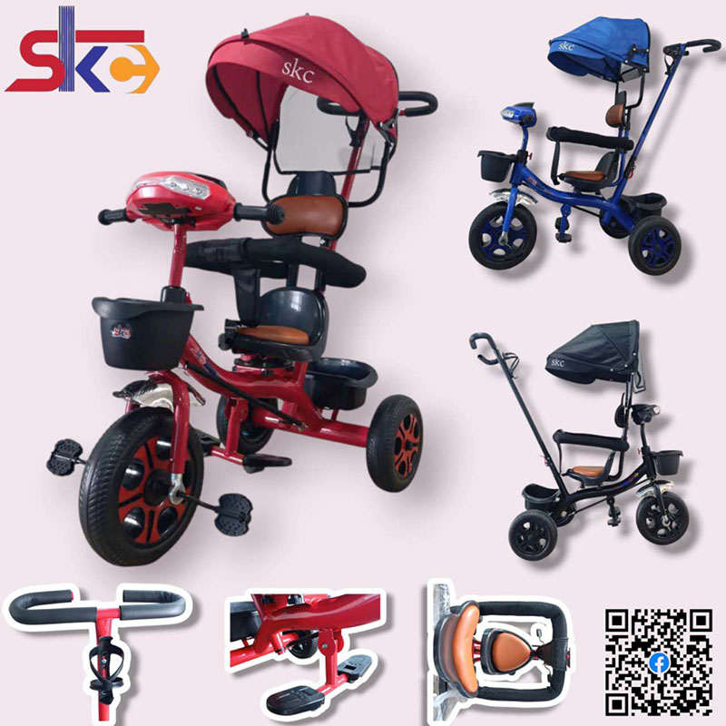 5019 Tricycle With Roof